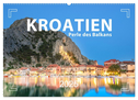 Kroatien - Perle des Balkans (Wandkalender 2025 DIN A2 quer), CALVENDO Monatskalender