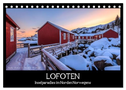 LOFOTEN - Inselparadies im Norden Norwegens (Tischkalender 2024 DIN A5 quer), CALVENDO Monatskalender
