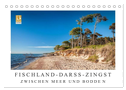 Fischland - Darß - Zingst: Zwischen Meer und Bodden (Tischkalender 2024 DIN A5 quer), CALVENDO Monatskalender