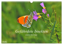 Gefährdete Insekten - unsere Nützlinge (Wandkalender 2025 DIN A3 quer), CALVENDO Monatskalender
