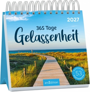 Postkartenkalender 365 Tage Gelassenheit 2027. Ars Edition GmbH, 2026.