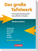 Das große Tafelwerk für berufliche Schulen. Formelsammlung Niedersachsen - Schülerbuch