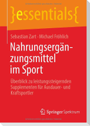 Nahrungsergänzungsmittel im Sport