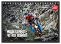 Mountainbike Freeride Momente (Tischkalender 2024 DIN A5 quer), CALVENDO Monatskalender