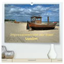 Impressionen von der Insel Usedom (hochwertiger Premium Wandkalender 2024 DIN A2 quer), Kunstdruck in Hochglanz