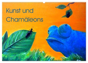 Knyssok, Sonja. Kunst und Chamäleons (Wandkalender 2024 DIN A2 quer), CALVENDO Monatskalender - Acrylbilder. Calvendo Verlag, 2023.