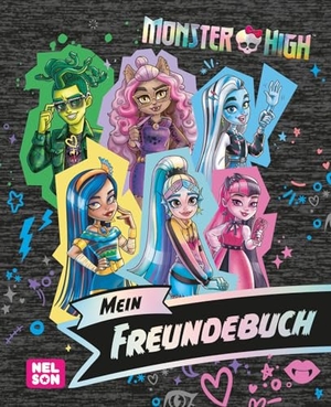 Monster High: Mein Freundebuch - Eintragbuch für die Grundschule für Mädchen und Jungen ab 6 Jahren. Nelson Verlag, 2024.