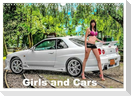 Girls and Cars (Wall Calendar 2025 DIN A3 landscape), CALVENDO 12 Month Wall Calendar