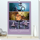 Geliebte Fabelwesen (Premium, hochwertiger DIN A2 Wandkalender 2022, Kunstdruck in Hochglanz)