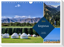 Kirgistan - Traumhafte Landschaften (Wandkalender 2024 DIN A4 quer), CALVENDO Monatskalender