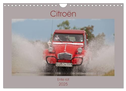 Citroën 2CV - Ente rot (Wandkalender 2025 DIN A4 quer), CALVENDO Monatskalender