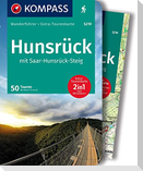 KOMPASS Wanderführer Hunsrück mit Saar-Hunsrück-Steig, 50 Touren mit Extra-Tourenkarte