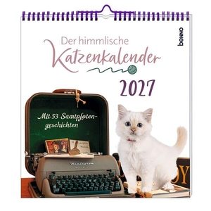 Wendler, Heike. Der himmlische Katzenkalender 2027 - Mit 53 Samtpfotengeschichten. St. Benno Verlag GmbH, 2026.