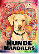 Hunde Mandalas Malbuch für Erwachsene Jugendliche Frauen Männer