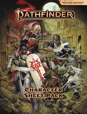 Bonner, Logan / Sarah E Robinson. Pathfinder Character Sheet Pack (P2). Diamond Comic Distributors, 2019.