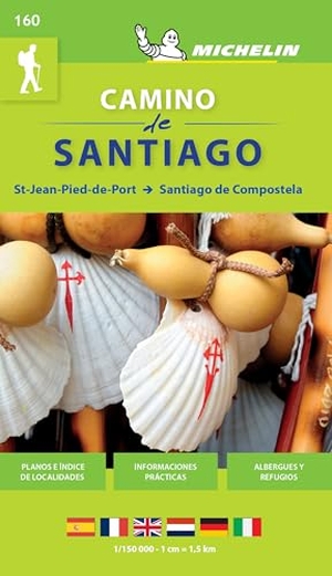 Camino de Santiago - Zoom Map 160 - Map. Michelin Editions, 2010.