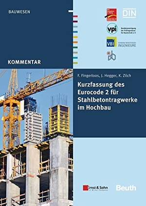 Bundesvereinigung der Prüfingenieure f. Bautechnik e. V. / Deutscher Beton- und Bautechnik-Verein E. V. et al (Hrsg.). Kurzfassung des Eurocode 2 für Stahlbetontragwerke im Hochbau - Kommentar zu DIN EN 806-2 und DIN 1988-200. DIN Media Verlag, 2012.