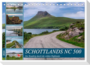 Schottlands NC 500, der Roadtrip durch die wilden Highlands. (Tischkalender 2024 DIN A5 quer), CALVENDO Monatskalender