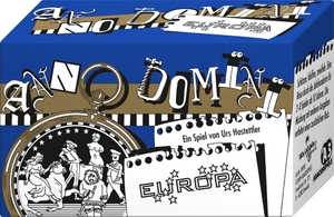 Hostettler, Urs. Anno Domini - Europa - Schätzen - Bluffen - Zweifeln. Abacusspiele GmbH, 2009.
