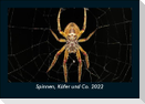 Spinnen, Käfer und Co. 2022 Fotokalender DIN A5