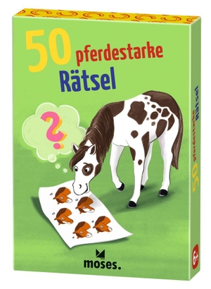Kessel, Carola von. 50 pferdestarke Rätsel. moses. Verlag GmbH, 2021.