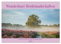 Wunderbare Heidelandschaften (Tischkalender 2025 DIN A5 quer), CALVENDO Monatskalender