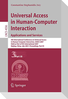 Universal Access in Human-Computer Interaction. Applications and Services