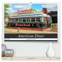 American Diner - es gibt sie noch (hochwertiger Premium Wandkalender 2024 DIN A2 quer), Kunstdruck in Hochglanz