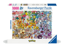 Ravensburger Puzzle 1000 Teile 12000460 Challenge Pokémon - Alle 150 Pokémon der 1. Generation als herausforderndes Puzzle für Erwachsene und Kinder ab 14 Jahren