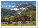 Sehnsucht nach Südtirol (Tischkalender 2024 DIN A5 quer), CALVENDO Monatskalender