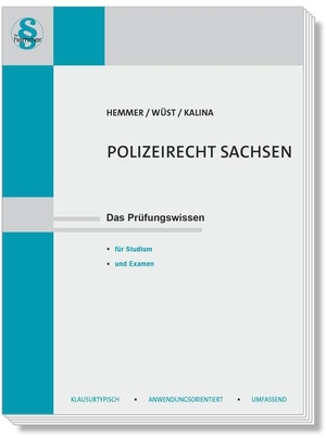 Hemmer, Karl-Edmund / Wüst, Achim et al. Polizeirecht Sachsen - Das Prüfungswissen für Studium und Examen. Hemmer-Wuest, 2026.
