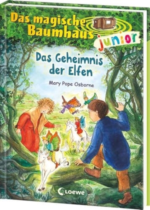 Pope Osborne, Mary. Das magische Baumhaus junior (Band 38) - Das Geheimnis der Elfen - Kinderbuch zum Vorlesen und ersten Selberlesen - Mit farbigen Illustrationen - Für Mädchen und Jungen ab 6 Jahren. Loewe Verlag GmbH, 2024.