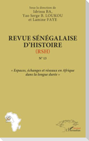 Revue sénégalaise d'histoire (RSH) N°13