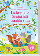La famiglia Scoiattoli cambia casa. Con adesivi
