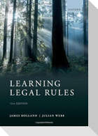Learning Legal Rules