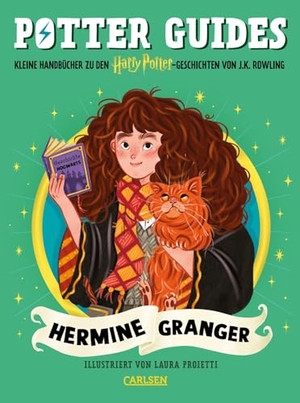 Rowling, J. K.. Potter Guides: Hermine Granger - Kleine Handbücher zu den Harry-Potter-Geschichten von J.K. Rowling | Viele spannente und lustige Einblicke in das Leben von Harrys bester Freundin!. Carlsen Verlag GmbH, 2025.