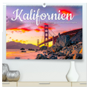 Kalifornien - Los Angeles, San Francisco und viel mehr. (hochwertiger Premium Wandkalender 2024 DIN A2 quer), Kunstdruck in Hochglanz