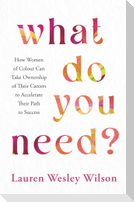 What Do You Need?