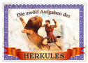 Die zwölf Aufgaben des Herkules (Tischkalender 2025 DIN A5 quer), CALVENDO Monatskalender