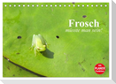 Frosch müsste man sein! (Tischkalender 2024 DIN A5 quer), CALVENDO Monatskalender