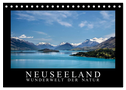 Neuseeland - Wunderwelt der Natur (Tischkalender 2024 DIN A5 quer), CALVENDO Monatskalender
