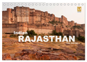 Indien - Rajasthan (Tischkalender 2024 DIN A5 quer), CALVENDO Monatskalender