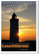 Leuchttürme in Dänemark (Tischkalender 2025 DIN A5 hoch), CALVENDO Monatskalender