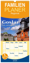 Familienplaner 2025 - Goslar - Hanse- und Kaiserstadt im Harz mit 5 Spalten (Wandkalender, 21 x 45 cm) CALVENDO