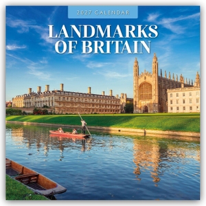 Red, Robin. Landmarks of Britain - Sehenswürdigkeiten Großbritanniens 2027 - 16-Monatskalender - Original Red Robin Publishing Ltd-Kalender [Mehrsprachig] [Kalender]. Browntrout Verlags GmbH, 2026.