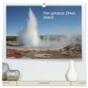 Der goldene Zirkel, Island (hochwertiger Premium Wandkalender 2024 DIN A2 quer), Kunstdruck in Hochglanz