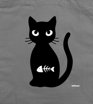 Katze mit Fisch, grau. teNeues Verlag GmbH, 2026.