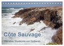 Côte Sauvage - Die wilde Westküste von Quiberon (Tischkalender 2024 DIN A5 quer), CALVENDO Monatskalender