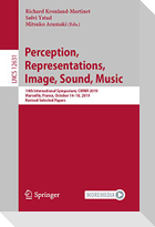 Perception, Representations, Image, Sound, Music