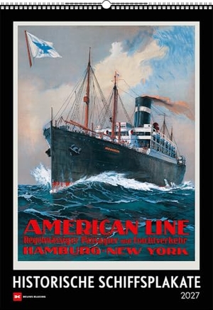 Historische Schiffsplakate 2027. Delius Klasing Vlg GmbH, 2026.